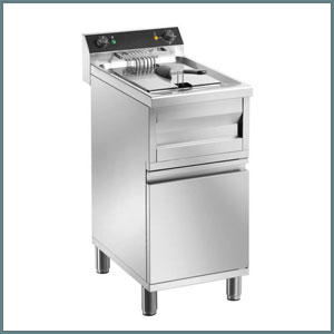 DEEP ELECTRIC FRYER WITH CUPBOARD