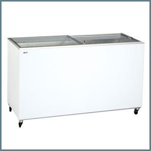 FLAT SLIDING FLAT GLASS STORAGE CABINETS