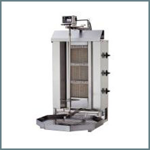 AUTOMATIC DONER GRILL MACHINE WITH ENGINE UP