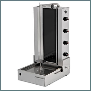 ROBAX GLASS ELECTRICAL SHAWARMA MACHINE (MOTOR AT BOTTOM)